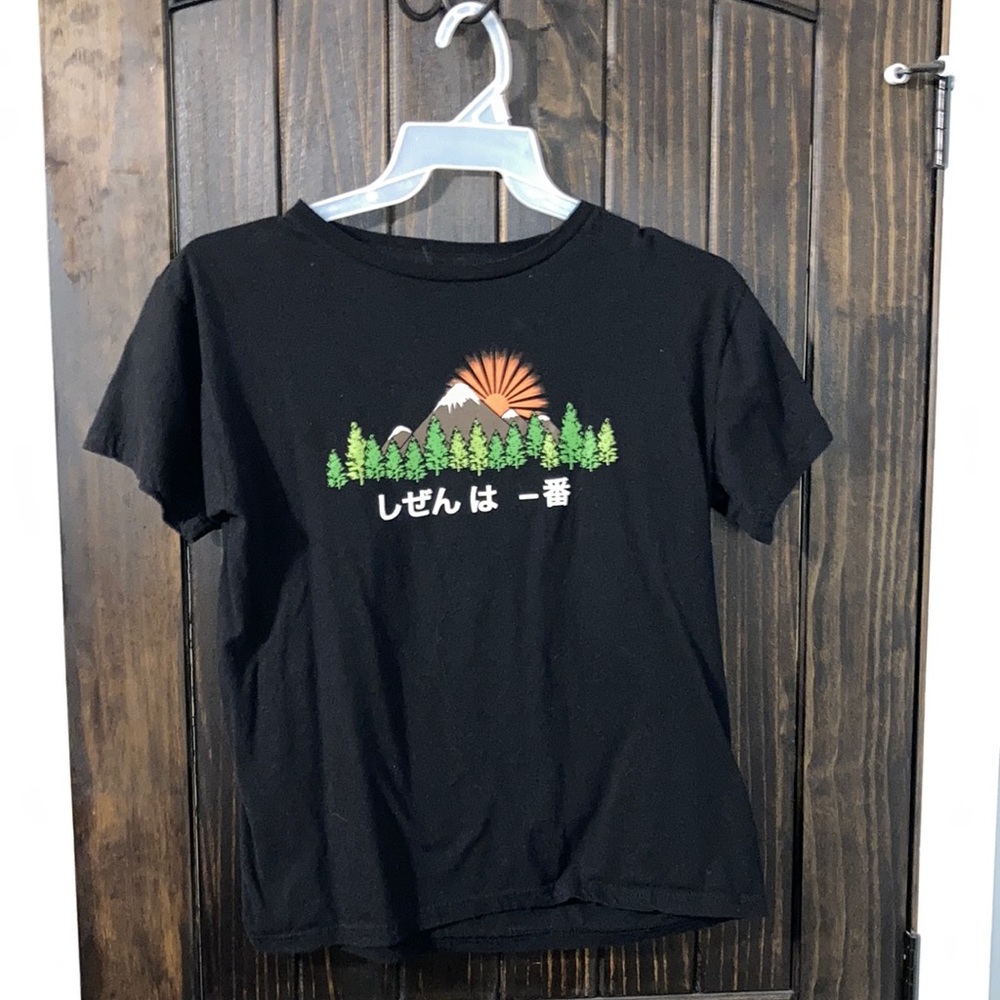 Mt. Fuji with sun Tee shirt